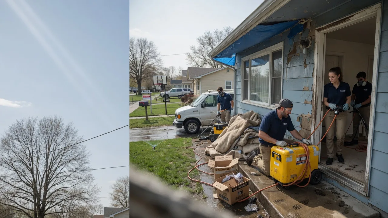 Basement Flood Cleanup in Hope, AR near me